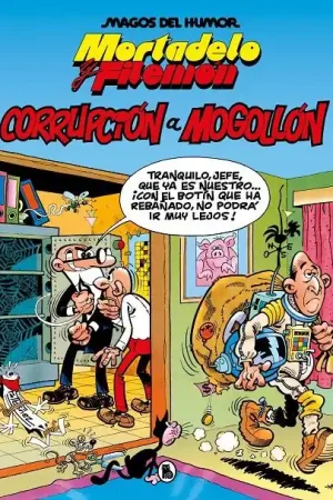 Marca Reconocida MAGOS DEL HUMOR 059 MORTADELO Y FILEMÓN, CORRUPCIÓN A MOGOLLÓN