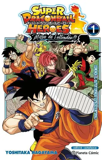 BOLA DE DRAC HEROES UNIVERSE ULTRA GOD MISSION 01 MISSIÓ DE L‘ULTRADÉU EDICIÓ EN CATALÀ Alta Calidad