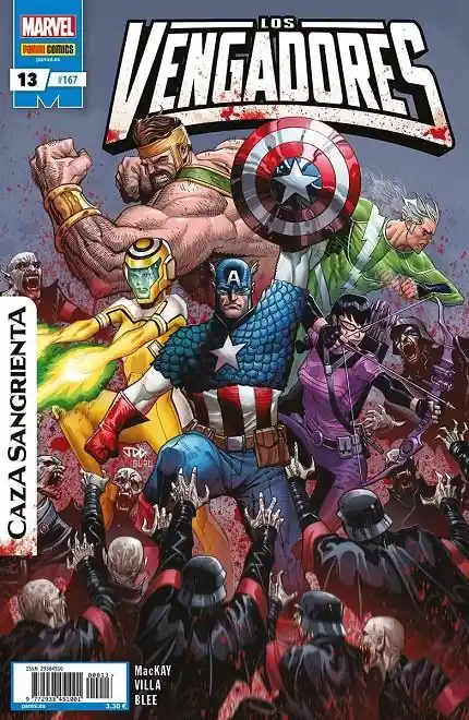 Precio De Fábrica VENGADORES VOL 4 167 VENGADORES 13 CAZA SANGRIENTA
