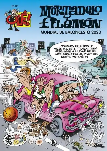 OLÉ MORTADELO 221 MUNDIAL DE BALONCESTO 2023 Rebajas