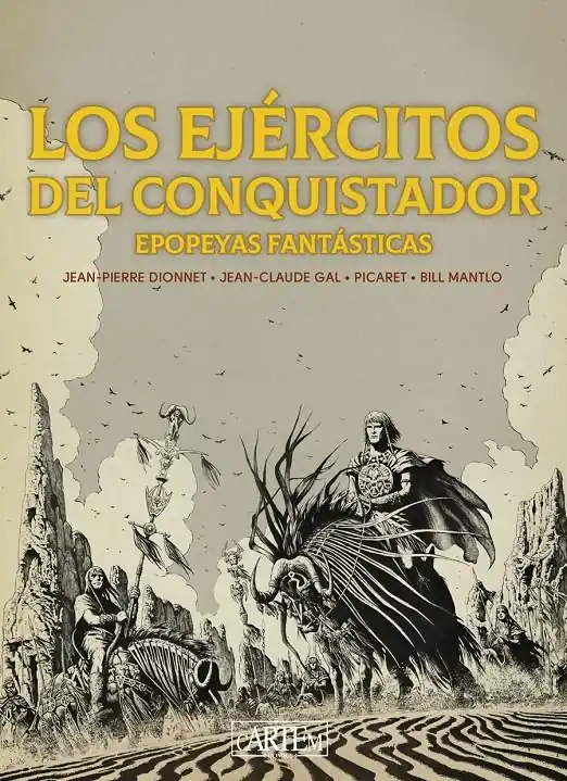 LOS EJÉRCITOS DEL CONQUISTADOR, EPOPEYAS FANTÁSTICAS EDICIÓN EN BLANCO Y NEGRO Económico