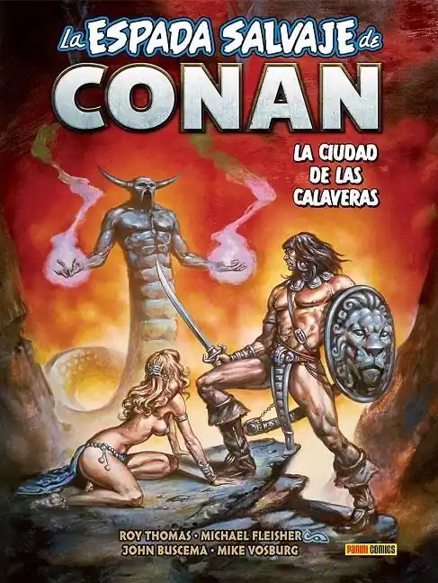 BIBLIOTECA CONAN LA ESPADA SALVAJE DE CONAN 19 LA CIUDAD DE LAS CALAVERAS A Buen Precio