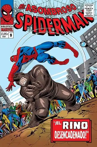 BIBLIOTECA MARVEL EL ASOMBROSO SPIDERMAN 09 DE 1966 A 1967 Oferta Especial