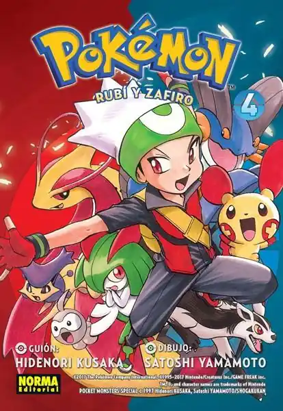 Bestseller POKÉMON 12 RUBÍ Y ZAFIRO 4 NUEVA EDICIÓN