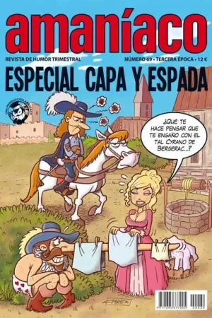 Envío Inmediato AMANÍACO III ÉPOCA 69 ESPECIAL CAPA Y ESPADA