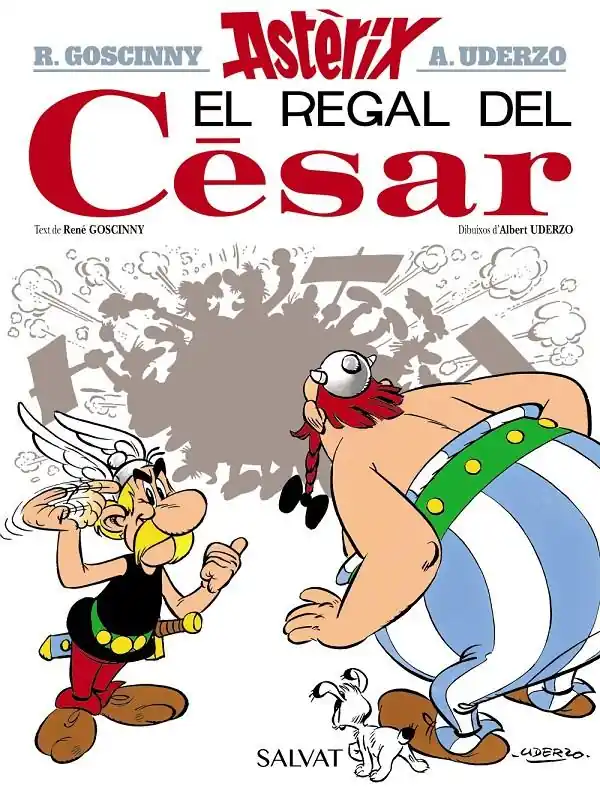 Disponible Ahora ASTÈRIX EDICIÓ EN CATALÀ 21 EL REGAL DEL CÈSAR