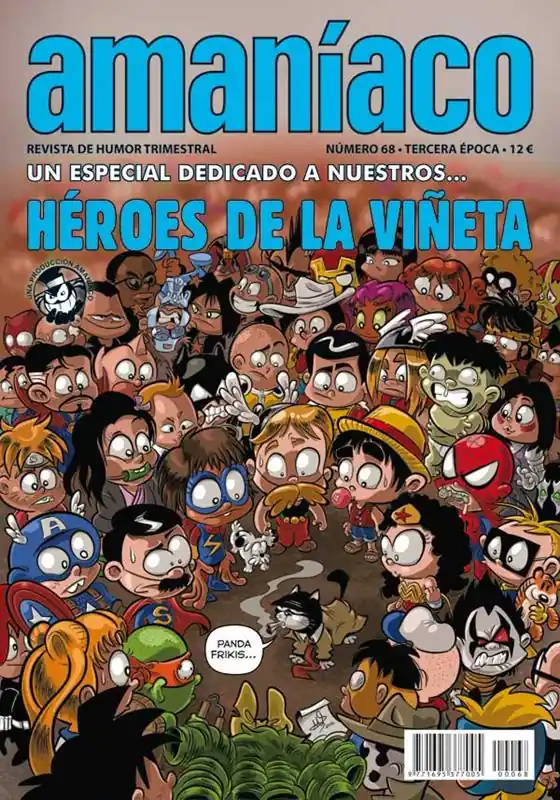 Precio Rebajado AMANÍACO III ÉPOCA 68 HÉROES DE LA VIÑETA
