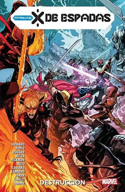 Últimas Unidades MARVEL PREMIERE X DE ESPADAS 03 DESTRUCCIÓN