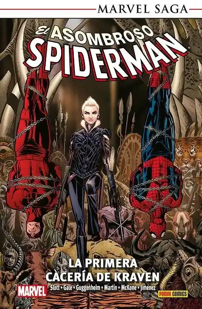 Disponible Ahora EL ASOMBROSO SPIDERMAN MARVEL SAGA RÚSTICA 16 LA PRIMERA CACERÍA DE KRAVEN