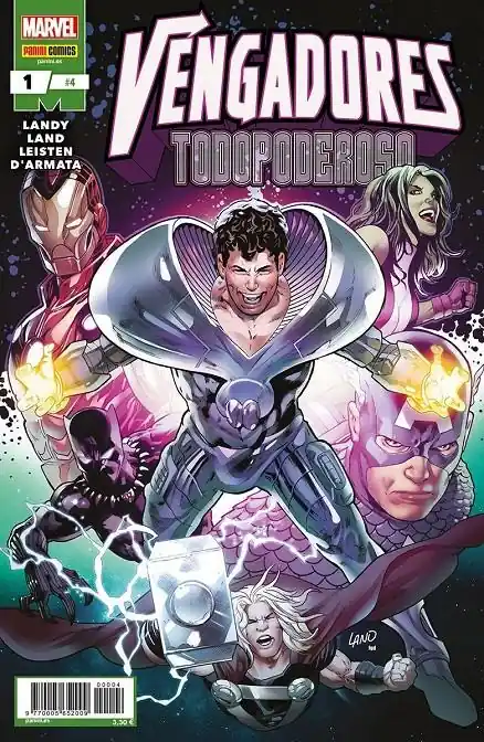 Envío Inmediato TODO VENGADORES 04 TODOPODEROSO 1
