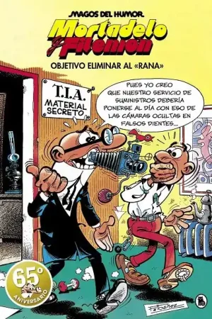 MAGOS DEL HUMOR 190 MORTADELO Y FILEMÓN, OBJETIVO ELIMINAR AL RANA Marca Reconocida