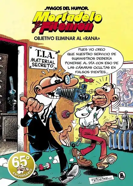 MAGOS DEL HUMOR 190 MORTADELO Y FILEMÓN, OBJETIVO ELIMINAR AL RANA Marca Reconocida
