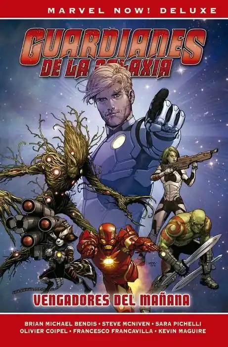 Oferta Especial GUARDIANES DE LA GALAXIA DE BRIAN M. BENDIS MARVEL NOW! DELUXE 01 VENGADORES DEL MAÑANA 2ª EDICIÓN