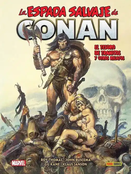 BIBLIOTECA CONAN LA ESPADA SALVAJE DE CONAN 15 EL TESORO DE TRANICOS Súper Precio