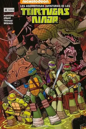 Disponible Ahora LAS ASOMBROSAS AVENTURAS DE LAS TORTUGAS NINJA 04