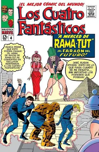 Ordena Ya BIBLIOTECA MARVEL LOS 4 FANTÁSTICOS 04 DE 1963 A 1964