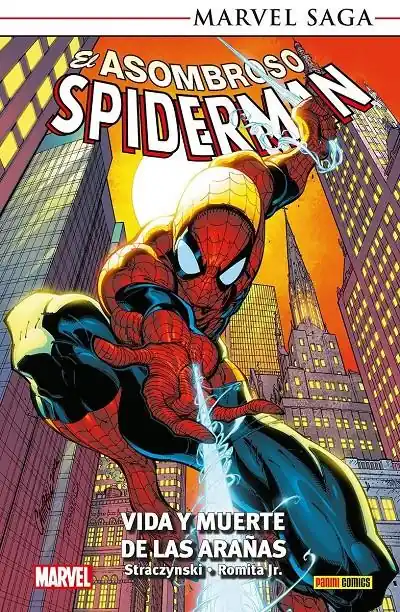 Entrega Rápida EL ASOMBROSO SPIDERMAN MARVEL SAGA RÚSTICA 03 VIDA Y MUERTE DE LAS ARAÑAS