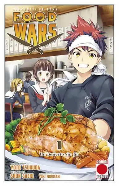 Bestseller FOOD WARS, SHOKUGEKI NO SOMA 01 UN DESIERTO SIN FIN NUEVA EDICIÓN