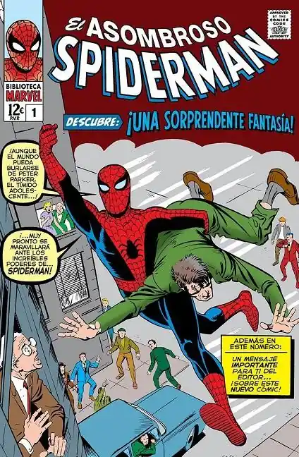 Entrega Rápida BIBLIOTECA MARVEL EL ASOMBROSO SPIDERMAN 01 DE 1962 A 1963