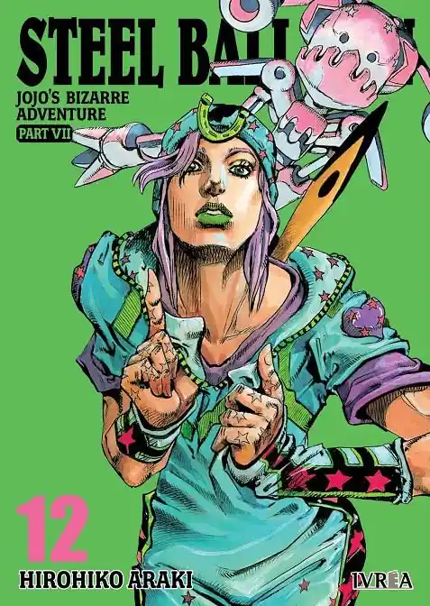 Certificado JOJO‘S BIZARRE ADVENTURE PARTE 7 STEEL BALL RUN 12