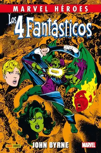 COLECCIONABLE HÉROES MARVEL 062 LOS 4 FANTÁSTICOS DE JOHN BYRNE VOLUMEN 4 NUEVA EDICIÓN Envío Inmediato