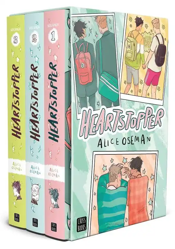 ESTUCHE HEARTSTOPPER 1 - 3 Últimas Unidades