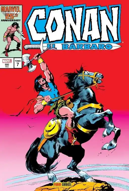 Última Versión CONAN EL BÁRBARO LA ETAPA MARVEL ORIGINAL 07