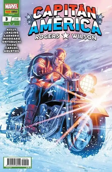 CAPITÁN AMÉRICA VOL 8 140 ROGERS / WILSON, CAPITÁN AMÉRICA 3 Marca Reconocida