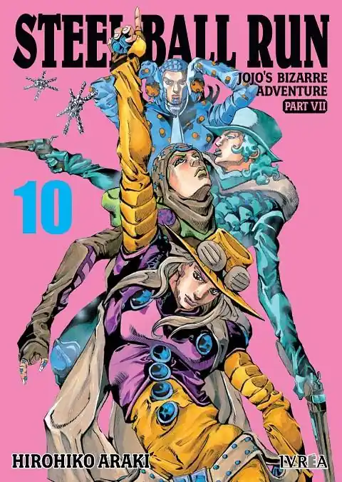 JOJO‘S BIZARRE ADVENTURE PARTE 7 STEEL BALL RUN 10 Rebajas