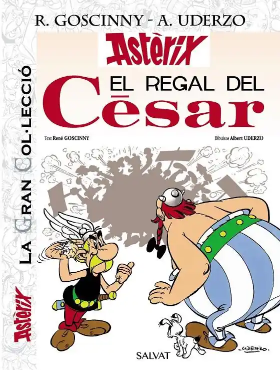 ASTÉRIX LA GRAN COL·LECCIÓ EDICIÓ EN CATALÀ 21 EL REGAL DEL CÈSAR Liquidación