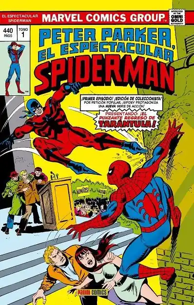 PETER PARKER, EL ESPECTACULAR SPIDERMAN OMNIGOLD 01 ¡LA TARÁNTULA PICA DOS VECES! Ordenar Ahora Mismo