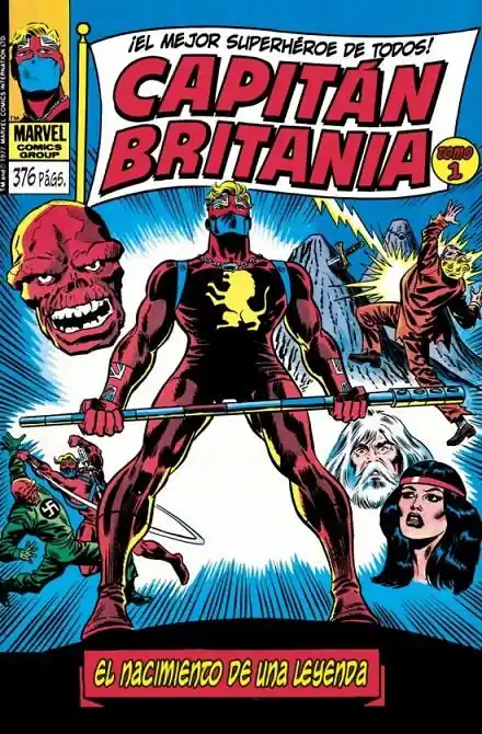Comprar En Línea CAPITÁN BRITANIA MARVEL LIMITED EDITION 01 EL NACIMIENTO DE UNA LEYENDA