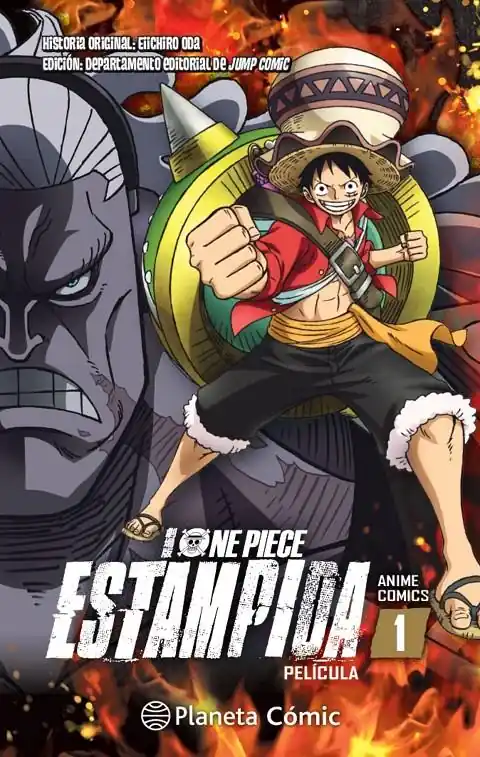 Más Vendido ONE PIECE ESTAMPIDA ANIME COMIC 01