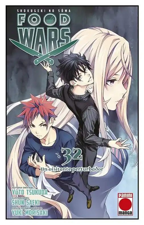 FOOD WARS, SHOKUGEKI NO SOMA 32 UN VISITANTE PERTURBADOR No Te Lo Pierdas
