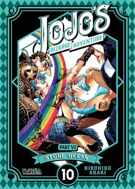 Disponible Ahora JOJO‘S BIZARRE ADVENTURE PARTE 6 STONE OCEAN 10