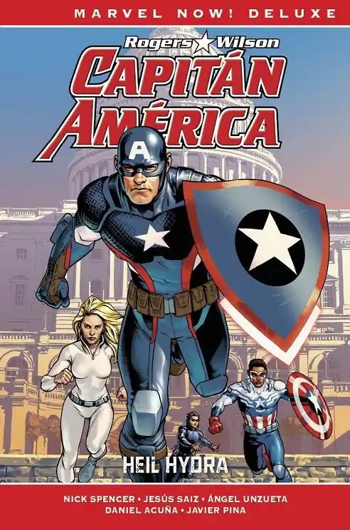 Pago Seguro CAPITÁN AMÉRICA DE NICK SPENCER MARVEL NOW! DELUXE 02 HEIL HYDRA