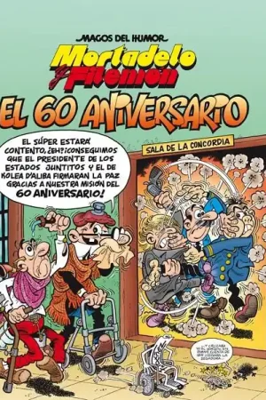 MAGOS DEL HUMOR 182 MORTADELO Y FILEMÓN, 60 ANIVERSARIO Precio Rebajado