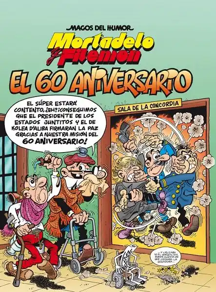 MAGOS DEL HUMOR 182 MORTADELO Y FILEMÓN, 60 ANIVERSARIO Precio Rebajado