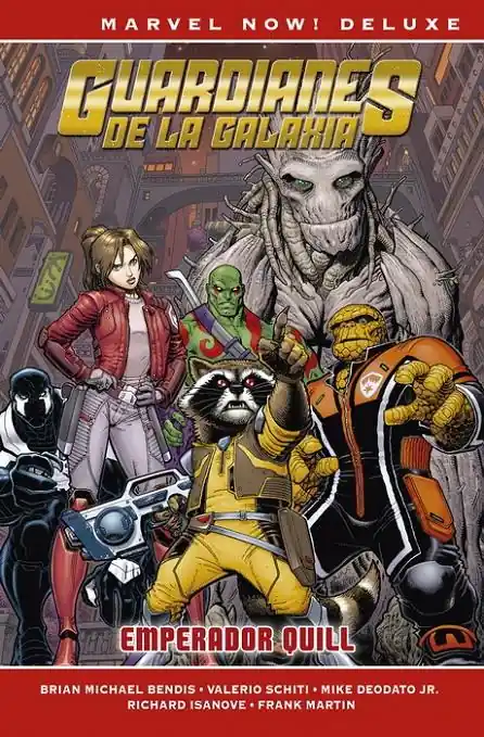 GUARDIANES DE LA GALAXIA DE BRIAN M. BENDIS MARVEL NOW! DELUXE 04 EMPERADOR QUILL Oferta De Temporada