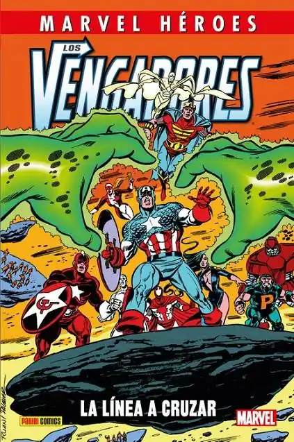 COLECCIONABLE HÉROES MARVEL 102 LOS VENGADORES, LA LÍNEA A CRUZAR Marca Reconocida