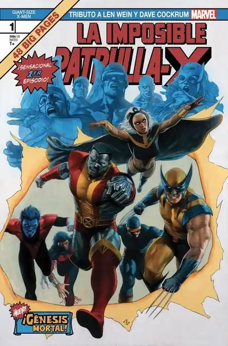 Gran Oferta GIANT SIZE X-MEN, TRIBUTO A LEN WEIN Y DAVE COCKRUM