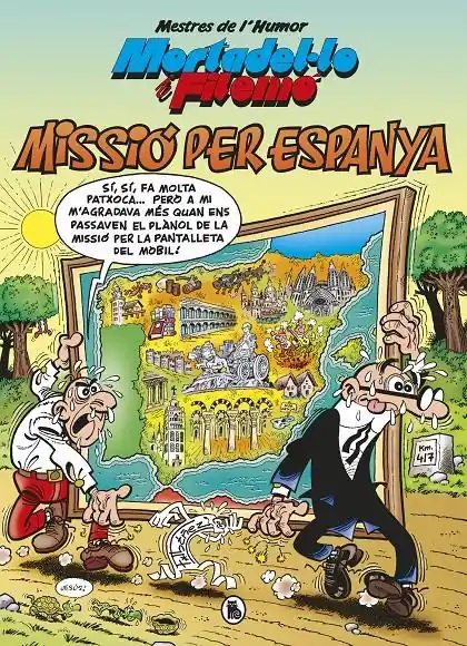 Promoción Exclusiva MESTRES DE L‘HUMOR 57 MORTADEL·LO I FILEMÓ, MISSIÓ PER ESPANYA