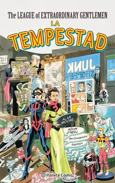 Bestseller THE LEAGUE OF EXTRAORDINARY GENTLEMEN LA TEMPESTAD