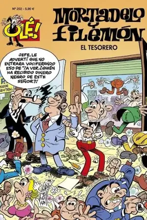Disponible Ahora OLÉ MORTADELO 202 EL TESORERO