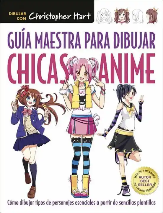 GUIA MAESTRA PARA DIBUJAR CHICAS ANIME Compra Hoy