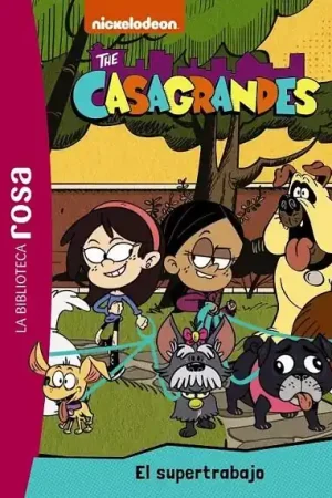 Alta Calidad LOS CASAGRANDE 01 EL SUPERTRABAJO. LA BIBLIOTECA ROSA