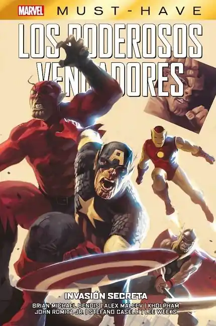 MARVEL MUST-HAVE PODEROSOS VENGADORES 03 INVASION SECRETA Precio De Oferta