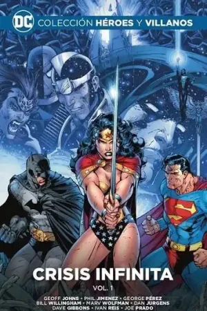 Económico COLECCION HEROES Y VILLANOS VOL. 44 CRISIS INFINITAS