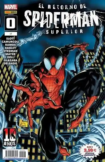SPIDERMAN SUPERIOR 00 El retorno de Spiderman Superior Enero 2024 Stock Limitado