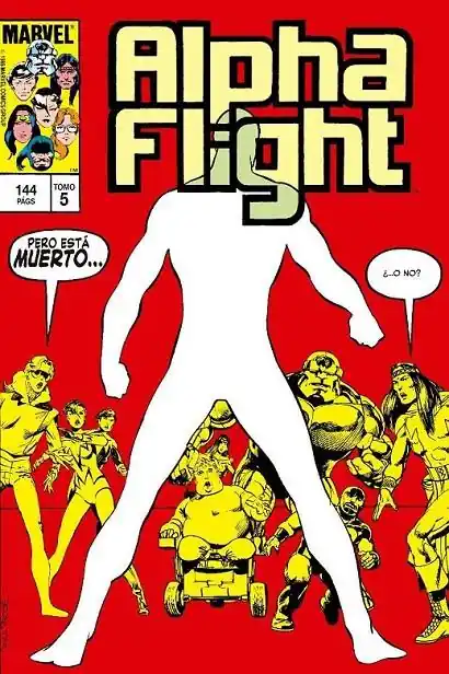 BIBLIOTECA ALPHA FLIGHT 05. 1985 ALPHA FLIGHT 25 NUEVA EDICIÓN Stock Limitado